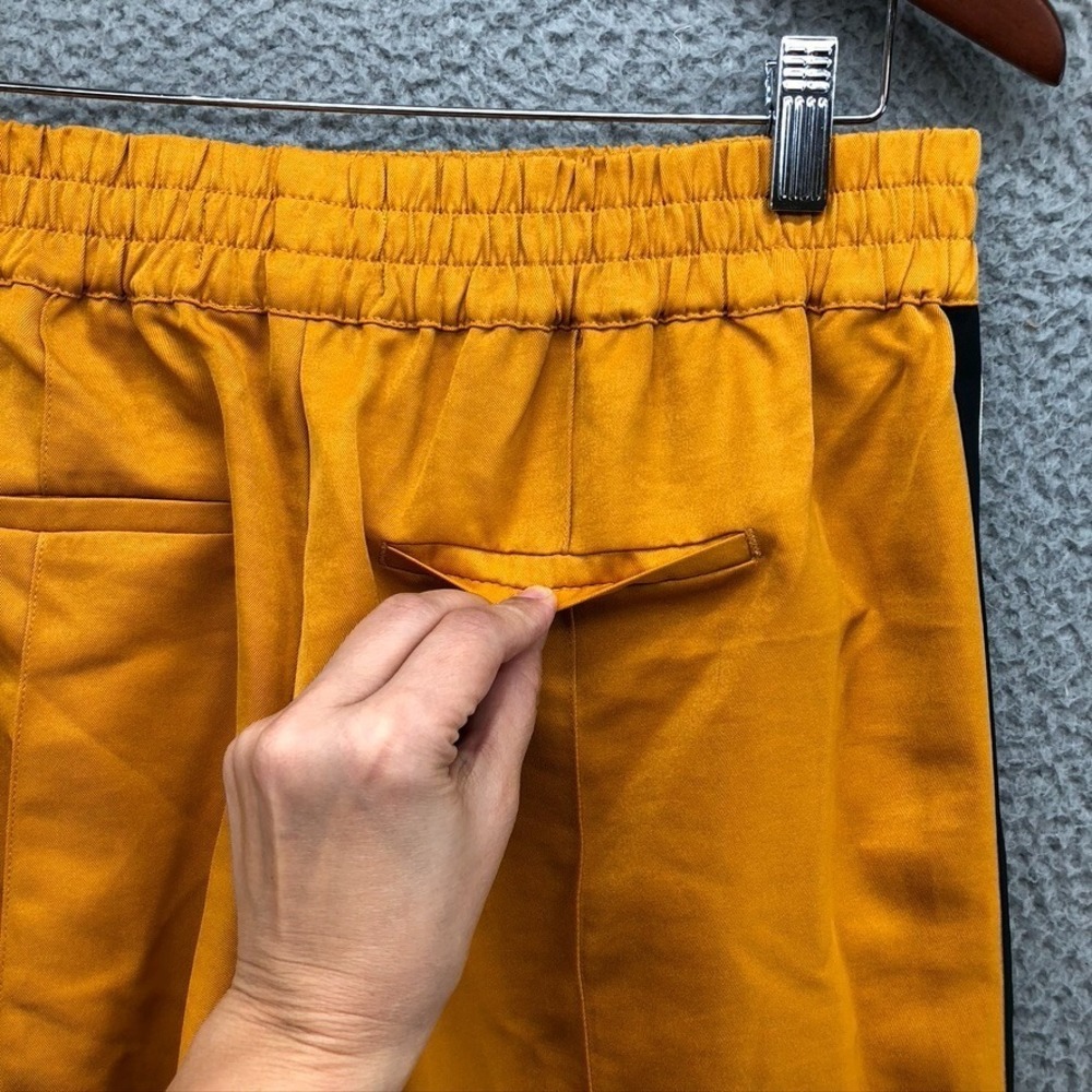 Scotch & Soda Maison Scotch Boys Edition Track Pants Womens Large Golden Yellow - Picture 8 of 15